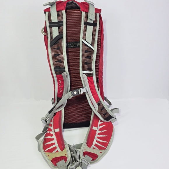 Osprey Raptor 10 Hydration Backpack – Red – Cycling / Hiking Pack - Picture 4 of 13